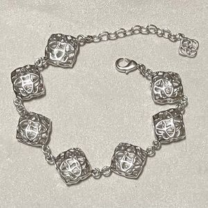 VVGUC custom Kendra Scott logo bracelet